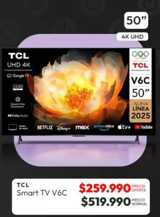 TCL - Smart Tv V6c
