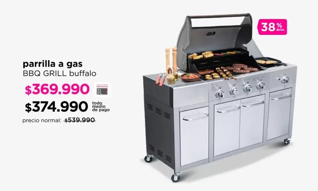 Parrilla A Gas
