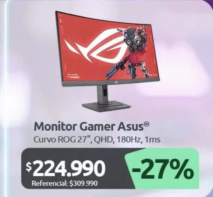 Asus - Monitor Gamer