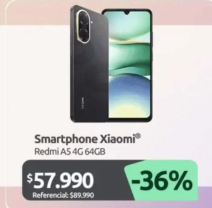 Xiaomi - Smartphone Redmi A5 4g 64gb