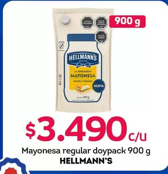 Hellmann's - Mayonesa Regular Doypack