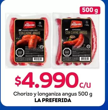 La Preferida - Chorizo Y Longaniza Angus