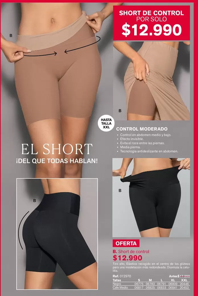 Control - Short De  Por Roto