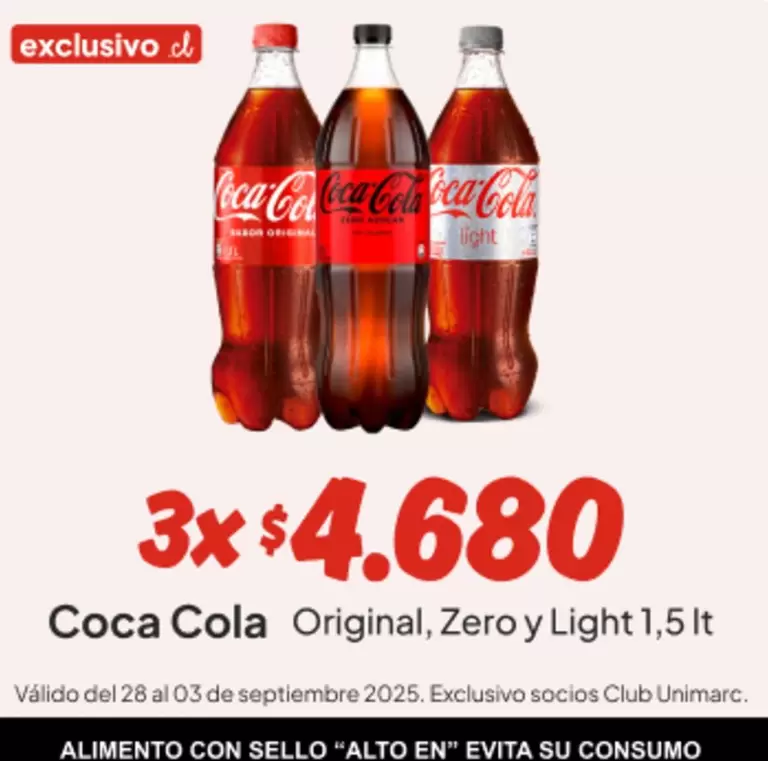 Coca Cola - Original, Zero Y Light
