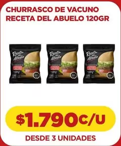 Abuelo - Churrasco De Vacuno Receta Del