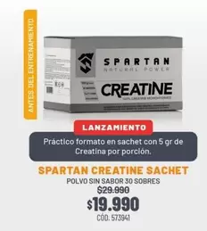 Power - Spartan Creatine Sachet