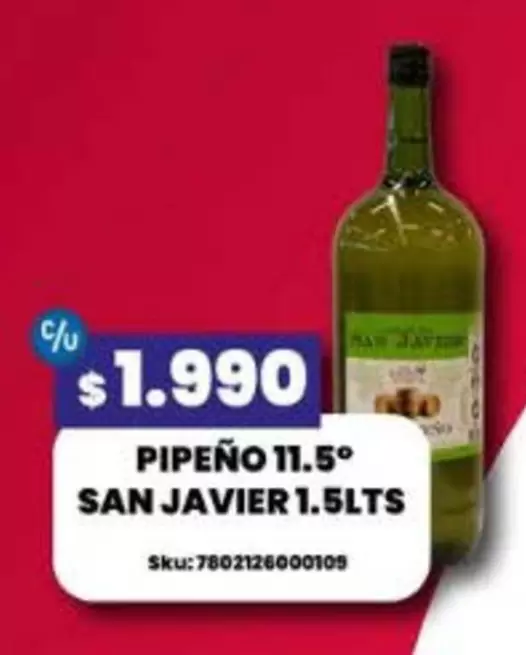 San Javier - Pipeno  1.5lts
