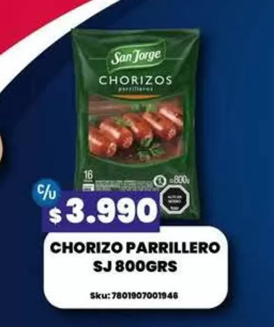 San Jorge - Chorizo Parrillero