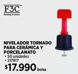 Nivelador Tornado Para Ceramica Y Porcelanato