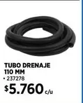 Tubo Arenaje 110 Mm