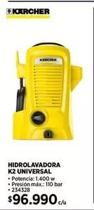 Karcher - Hidrolavadora K2 Universal