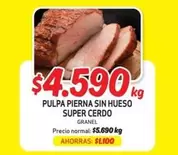 Pulpa Pierna Sin Hueso Super Cerdo