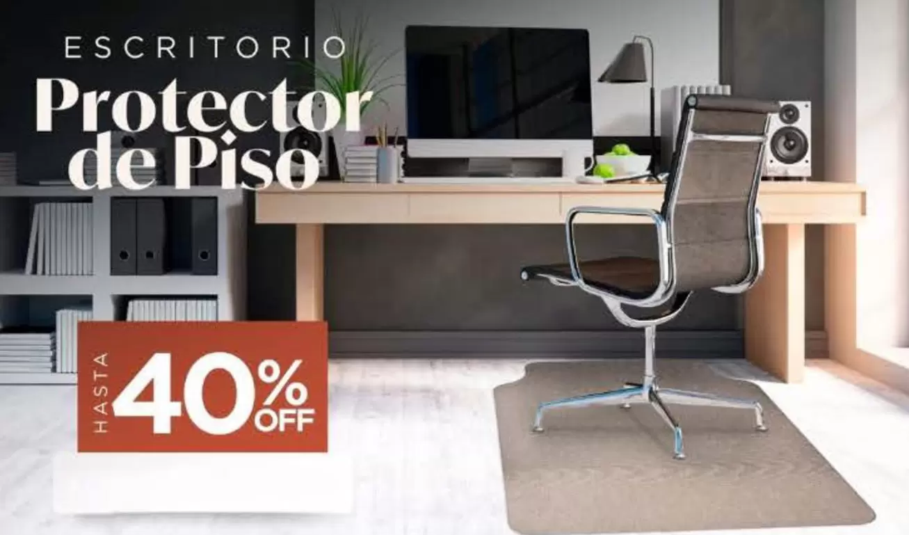 Escritorio Protector De Piso
