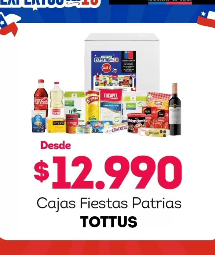Tottus - Cajas Fiestas Patrias