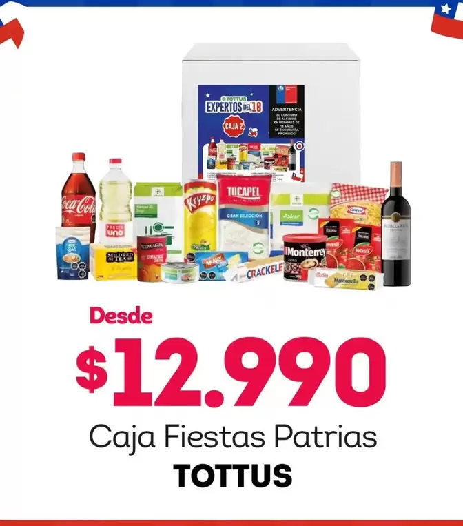 Tottus - Caja Fiestas Patrias