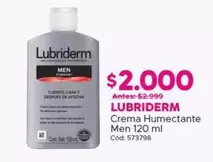 Lubriderm - Crema Humectante Men