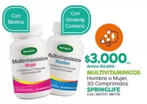Springlife - Multivitaminicos