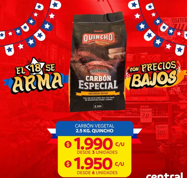 Quincho - Carbón Vegetal