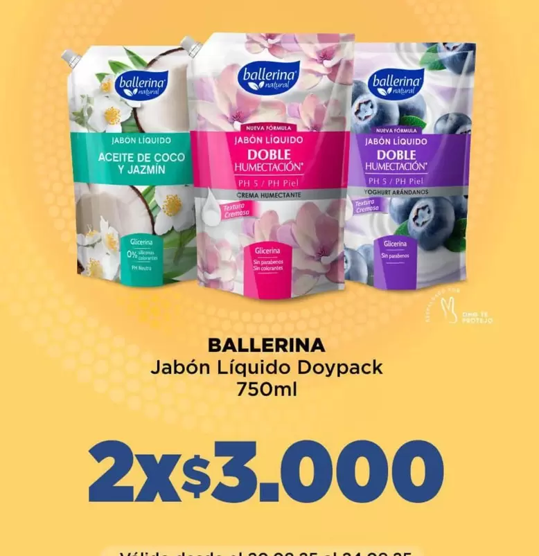 Ballerina - Jabón Líquido Doypack