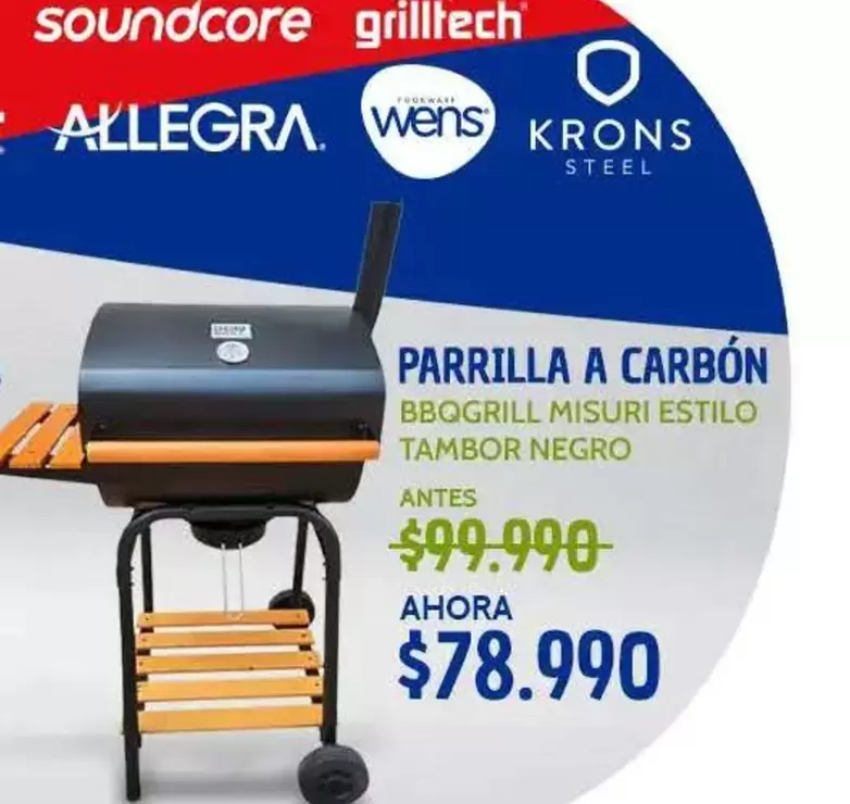 Allegra - Parrilla A Carbon