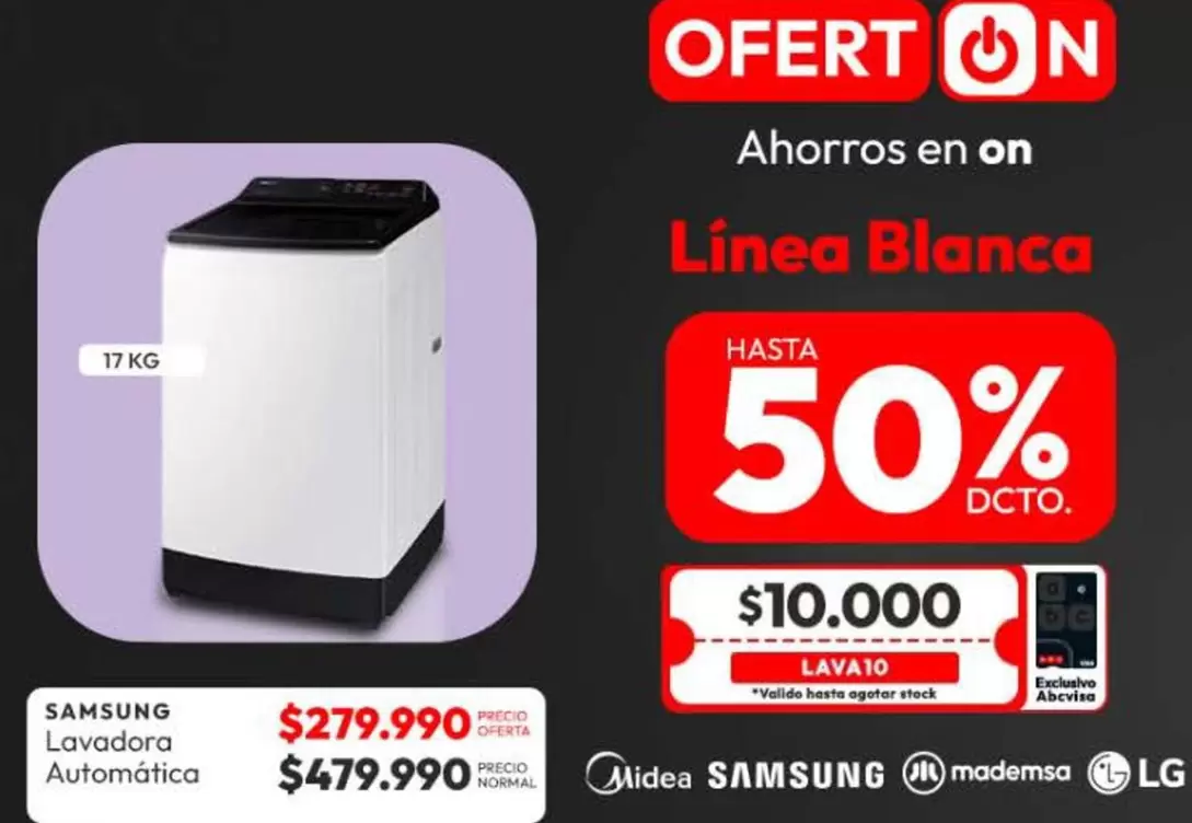 Samsung - Lavadora Automatica