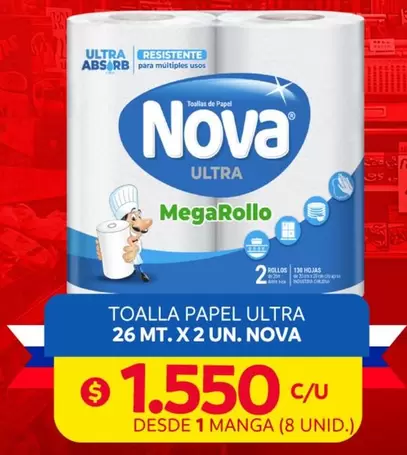 Nova - Toalla Papel Ultra