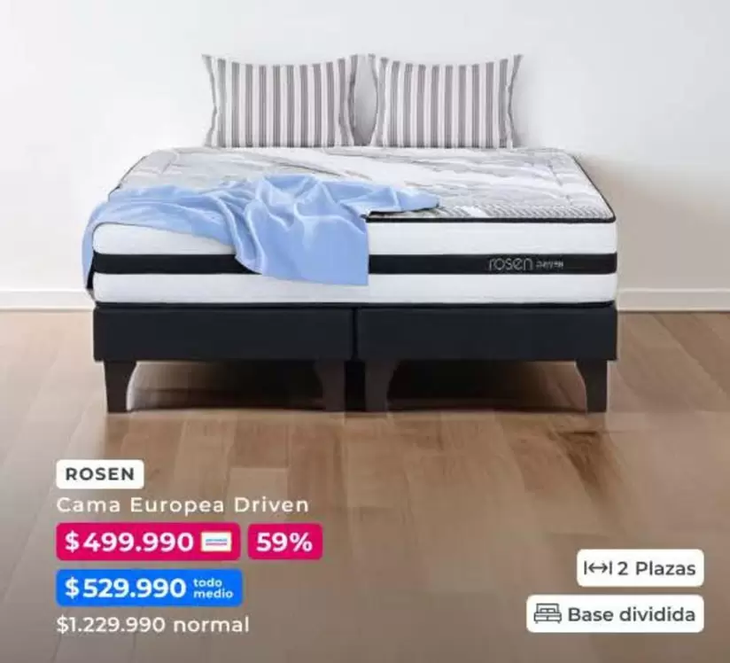 Rosen - Cama Europea Driven