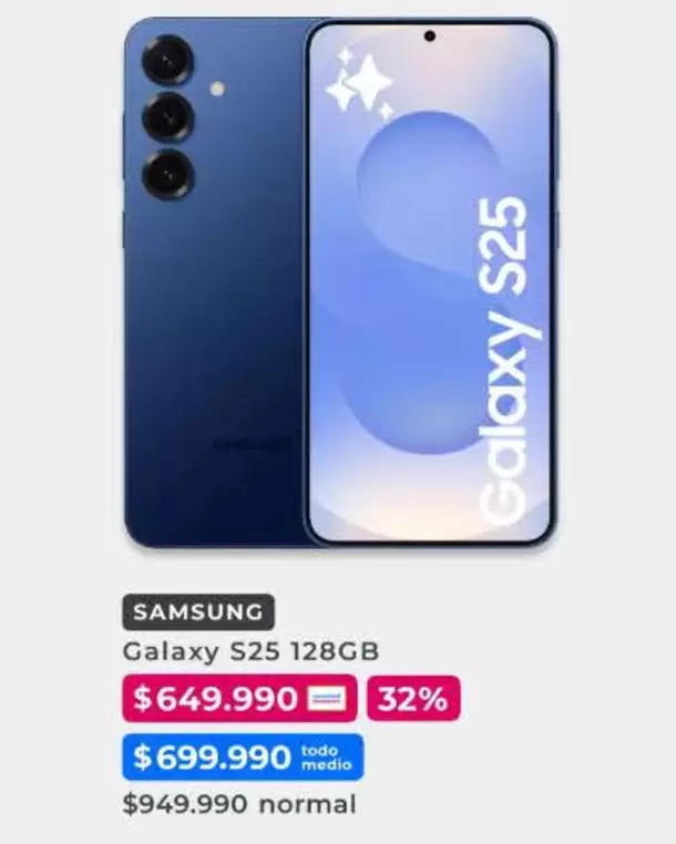 Samsung - Galaxy S25 128GB