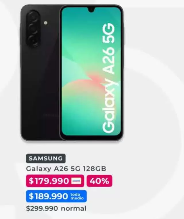 Samsung - Galaxy A26 5G 128GB