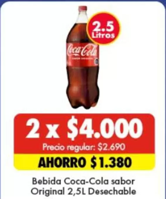 Coca Cola - Bebida Sabor Original