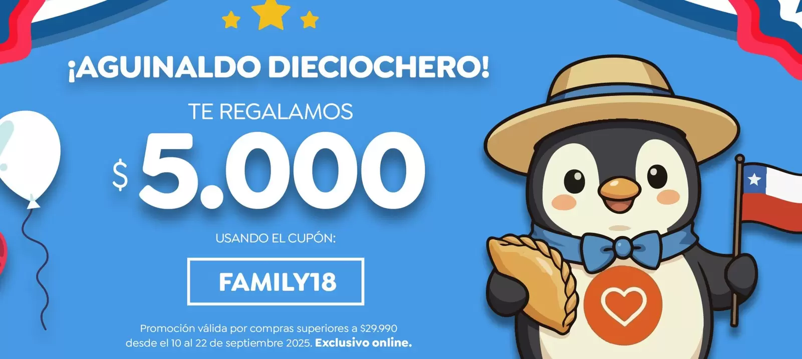 Aguinaldo Dieciochero!