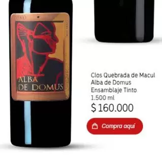 Clos Quebrada De Macul Ensamblaje Tinto