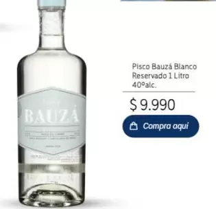 Bauzá - Pisco Blanco Reservado