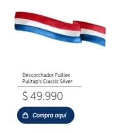 Descorchador Pulltex Pulltap's Classic Silver