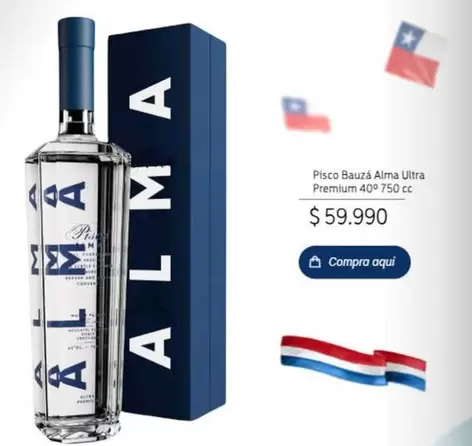 Bauzá - Pisco De Alumina Ultra Premium