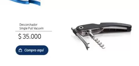 Descarchador Single Pull Vaccun