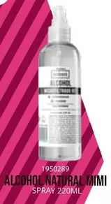 Alcohol Natural Mini Spray