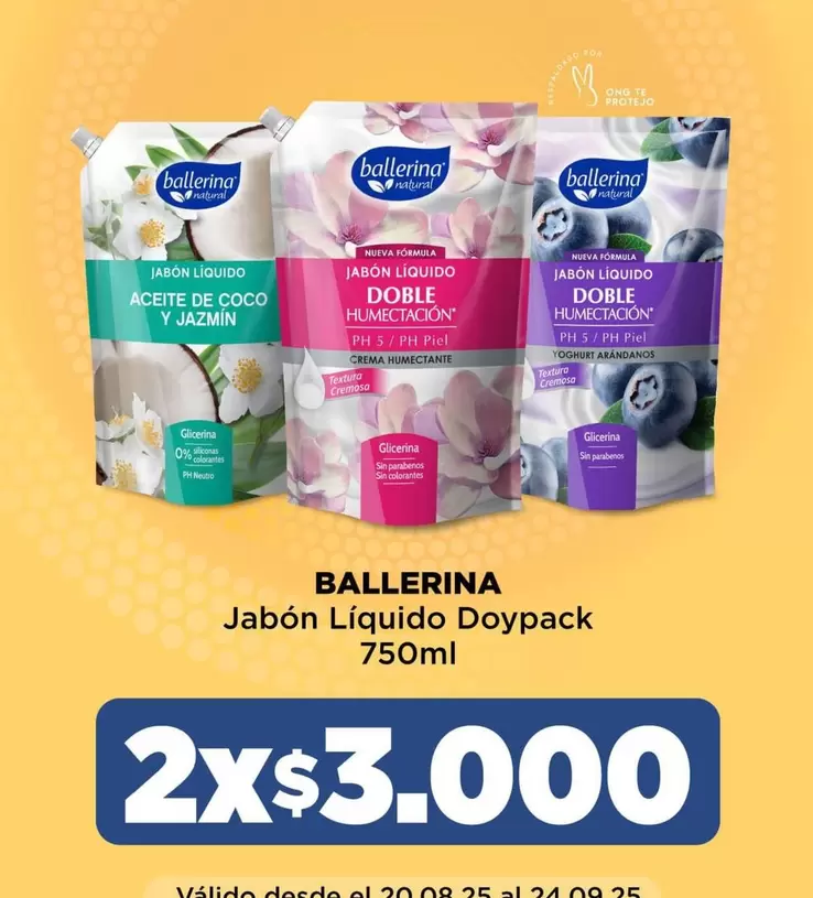 Ballerina - Jabón Líquido Doypack