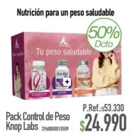 Control - Pack  De Peso Labs