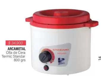 Olla De Cera Termic Standard