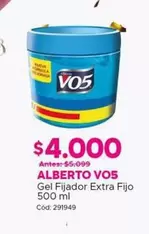 VO5 - Gel Fijador Extra Fijo