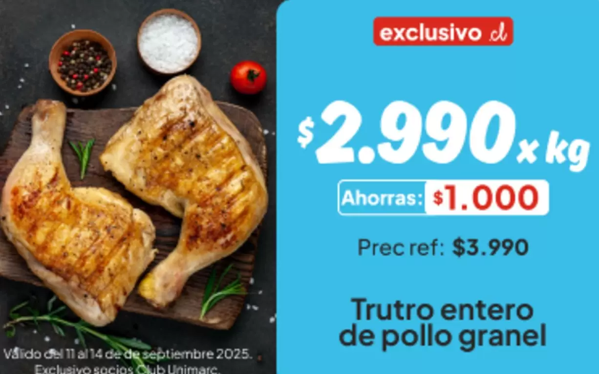 Club - Trutro Entero De Pollo Granel