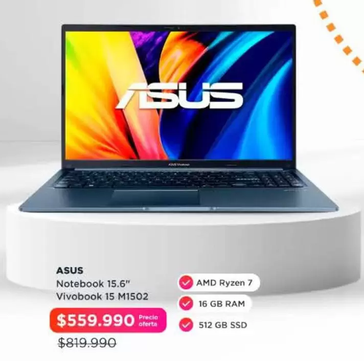Asus - Notebook 15.6" Vivobook 15 M1502
