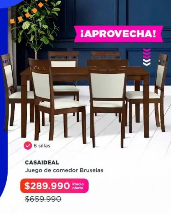 Juego De Comedor Bruselas