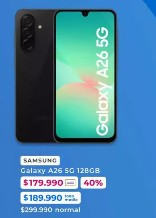 Samsung - Galaxy A26 5G 128GB