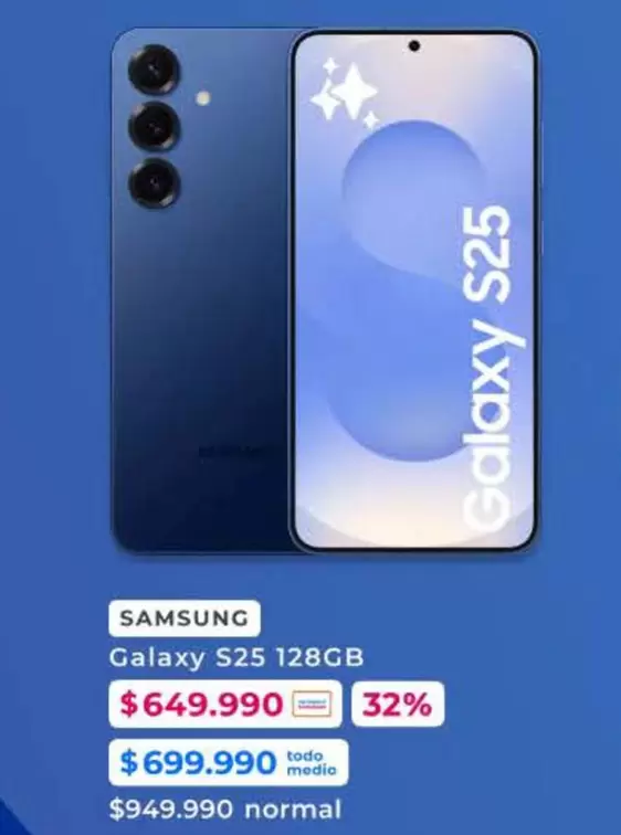 Samsung - Galaxy S25 128gb