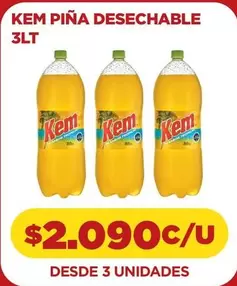 Kem - Piña Desechable