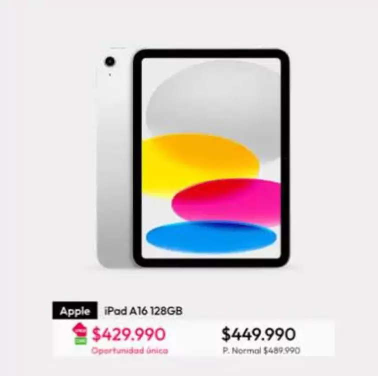 Apple - ipad A16 128GB