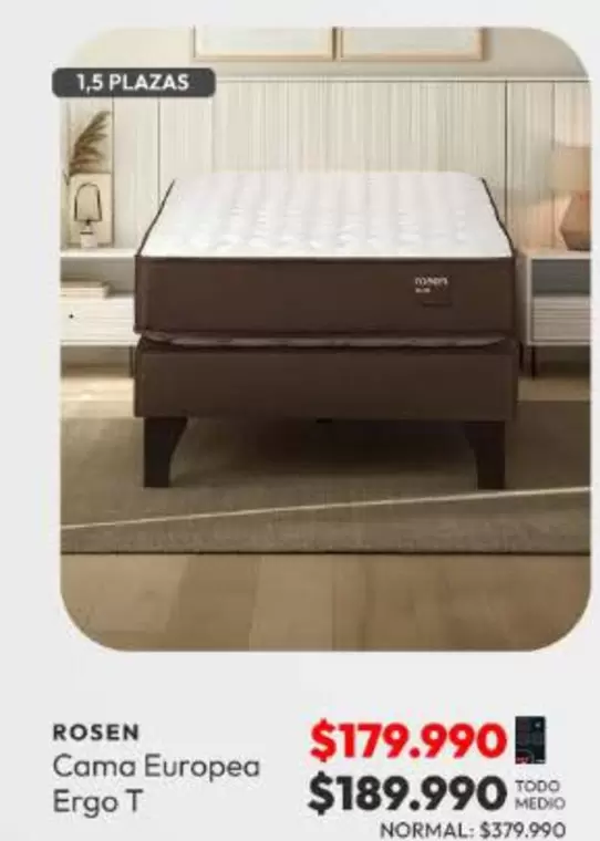 Rosen - Cama Europea Ergo T
