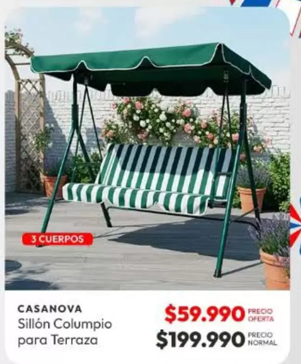 Sillon Columpio Para Terraza